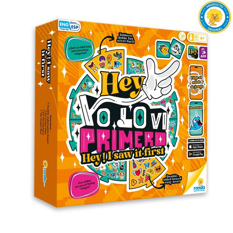 RONDA - Juego De Mesa Hey Yo Lo Vi Primero Ronda  Multicolor
