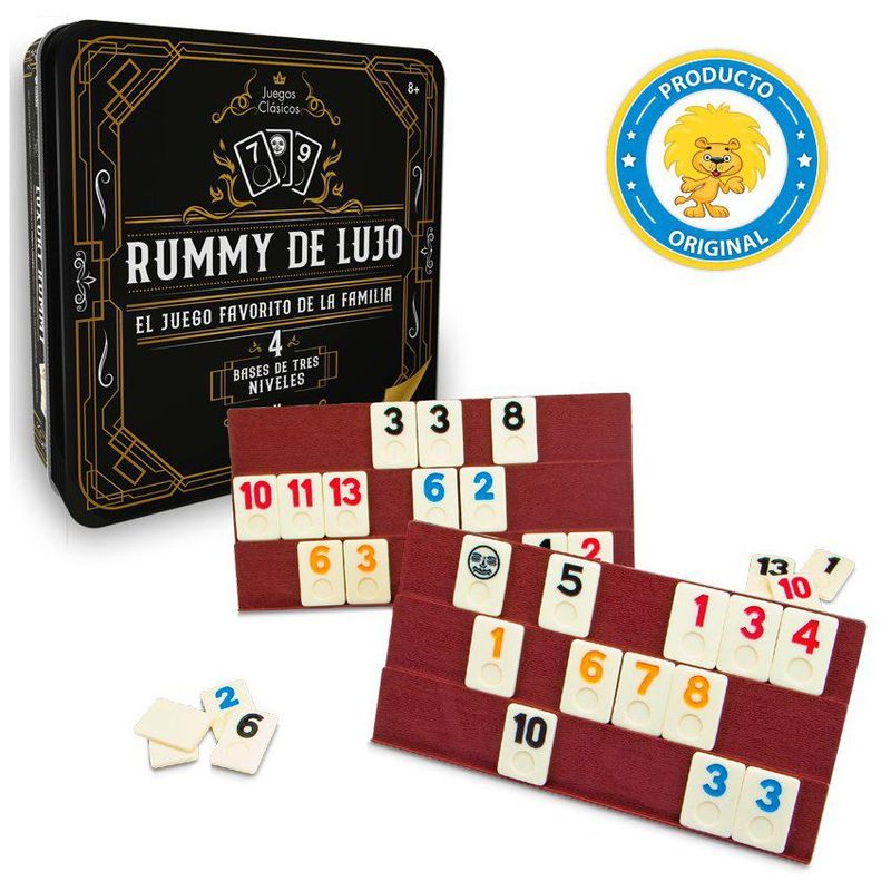 RONDA - Rummy De Lujo -presentacion Lata-Ronda