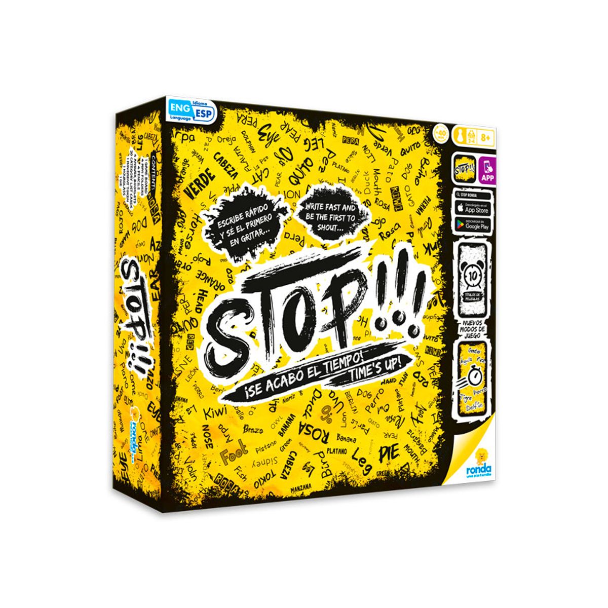 RONDA - Juego De Mesa Stop Ronda- Nuevo-
