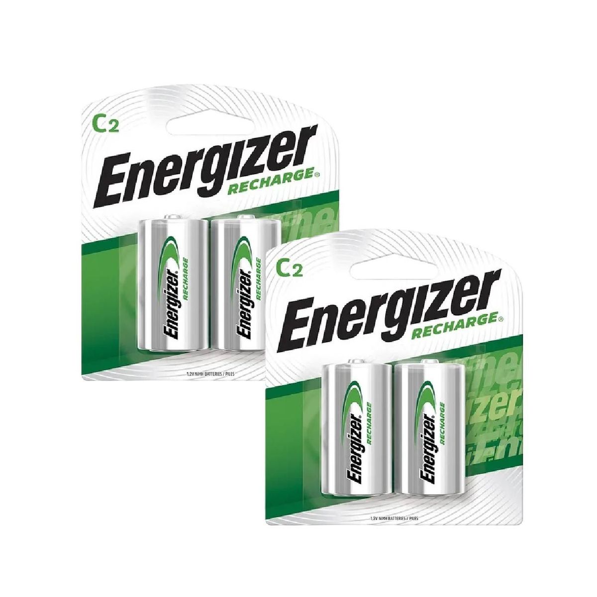ENERGIZER - Pilas Recargables Energizer C2 x2 (4 pilas en total)