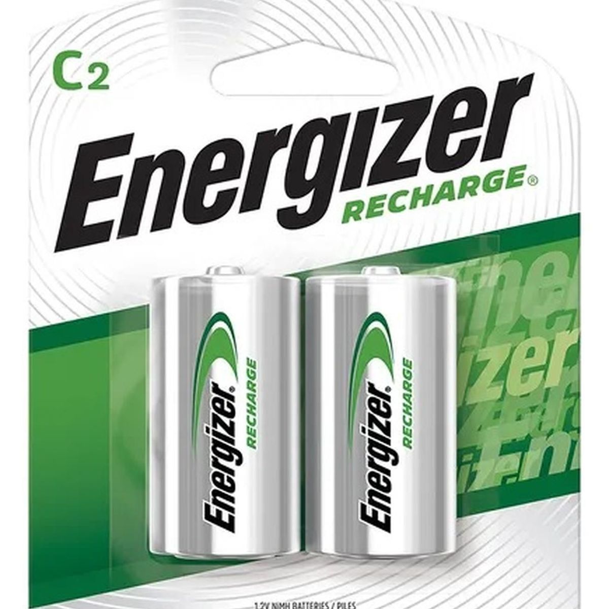 ENERGIZER - Pilas Recargables Energizer C2 x2 (4 pilas en total)