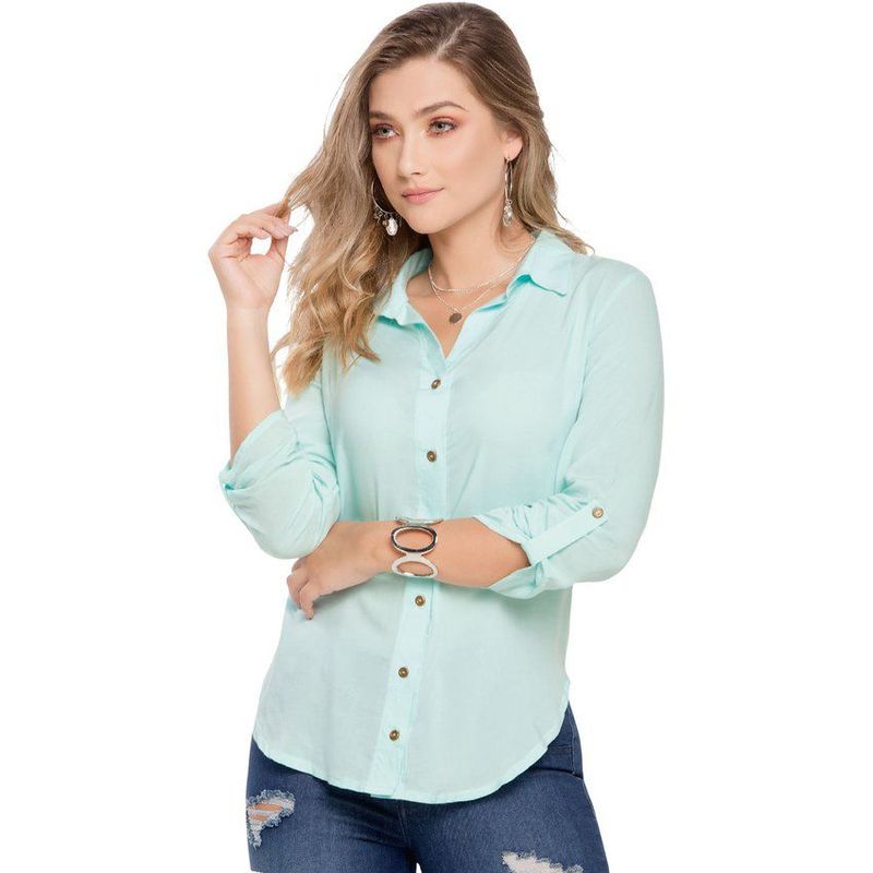 MARKETING PERSONAL - Blusa Para Mujer Verde MP 84269