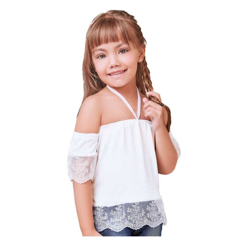 MARKETING PERSONAL - Blusa Bebe Para Niña MP -Blanco