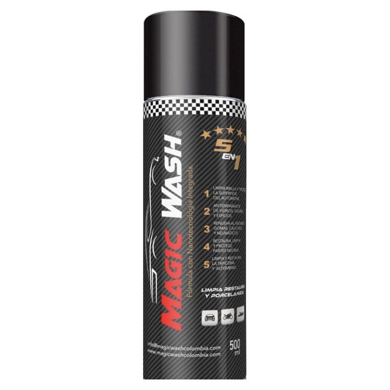 MAGIC WASH - Magic wash 5 en 1 porcelanizador para Tu Auto en Segundos