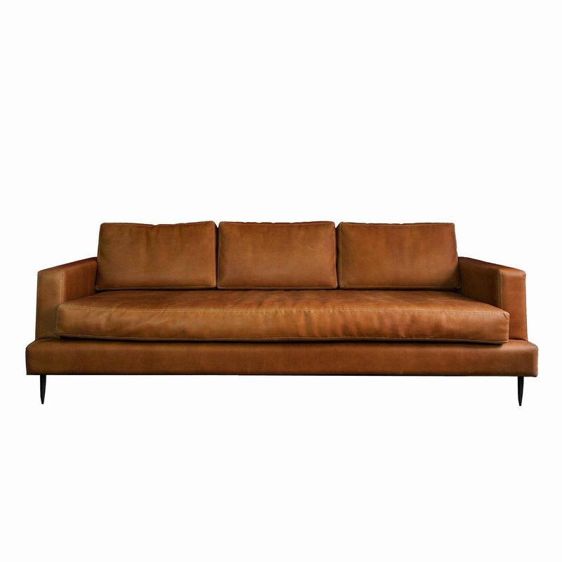 DEL PORTILLO - SOFA DE CUERO  DEL PORTILLO