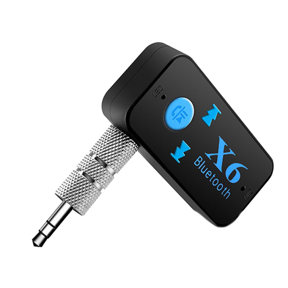 GENERICO - Adaptador Bluetooth Para Carro Radio Jack 3 . 5mm