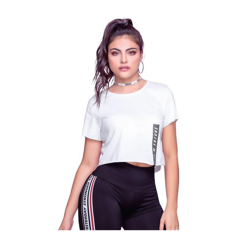 FORMAS INTIMAS - Camiseta Adulto Femenino Blanco FI
