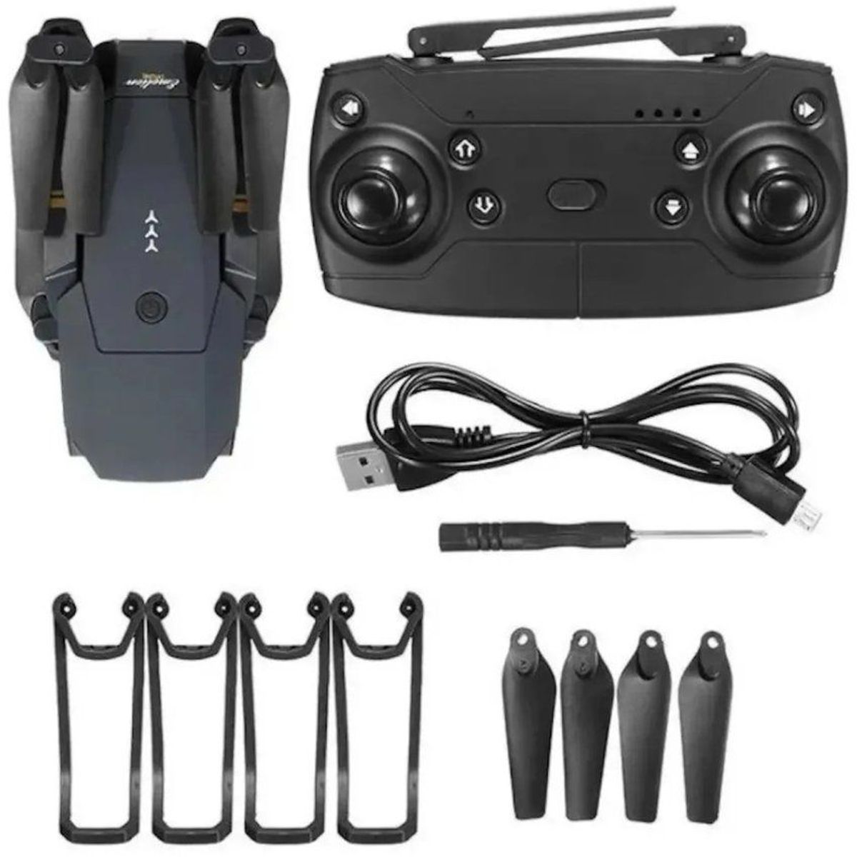 BABY ON - Drone 998 Pro plegable Doble Cámara para principiantes