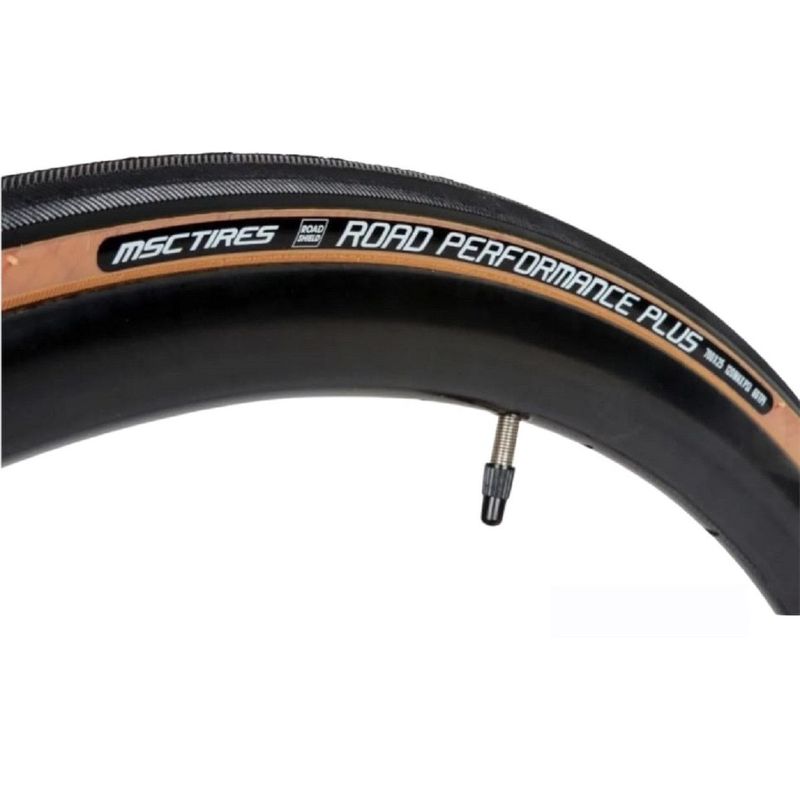 MAASDAM - Llanta MSC Road Performance 700x25 Plegable Cara Marron Ruta