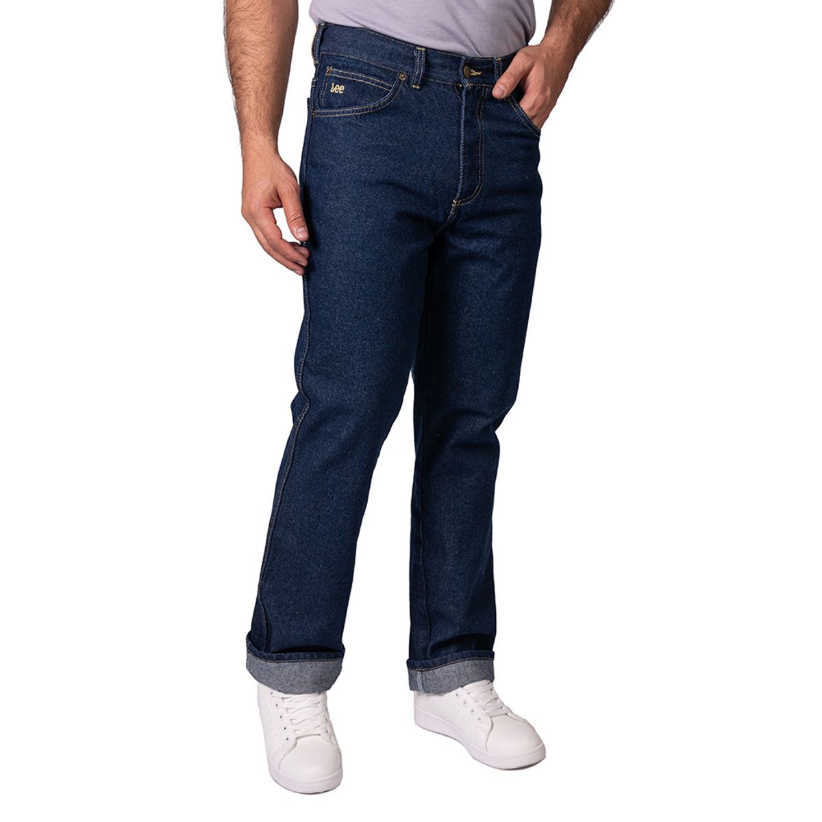 LEC LEE - Jean Confort Ref. 285 Lec Lee para Hombre - Índigo Oscuro