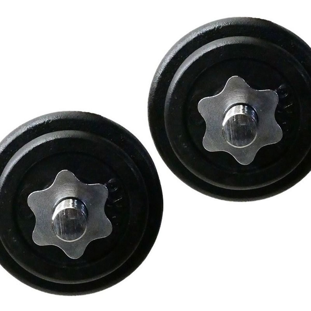 K6 - Set Pesas Kit Mancuernas Discos Barras K6 20kg 44lb Estuche