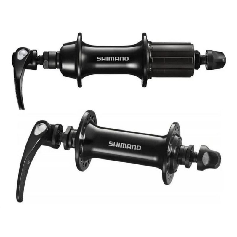 SHIMANO - Juego Manzanas Shimano HB/FH RS300 Sora bicicleta ruta