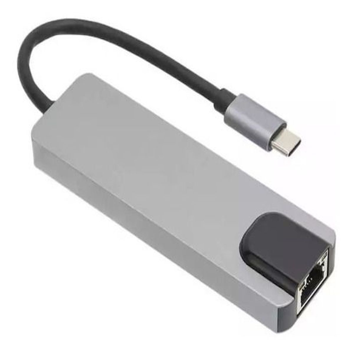 GENERICO - Dock Station Tipo C 5 En 1 Hdmi Hub Usb 3.0 Usb C Lan 100m