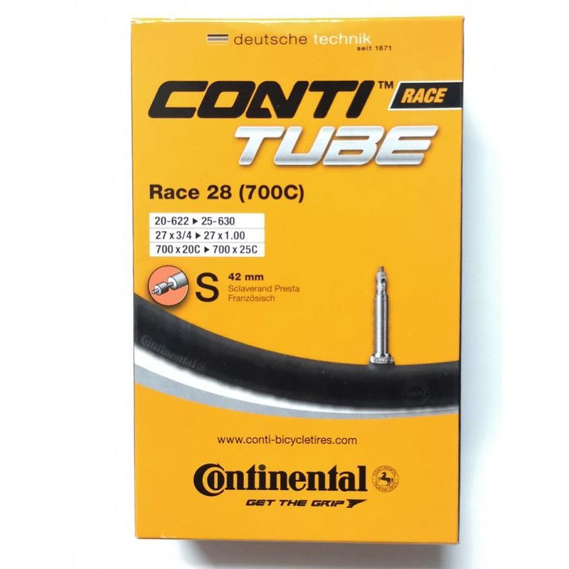 CONTINENTAL - Neumático bicicleta Continental 700 Valvula piña 42mm