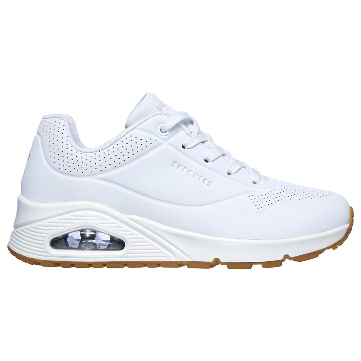 SKECHERS - Tenis Mujer Skechers Uno Stand on Air - Blanco