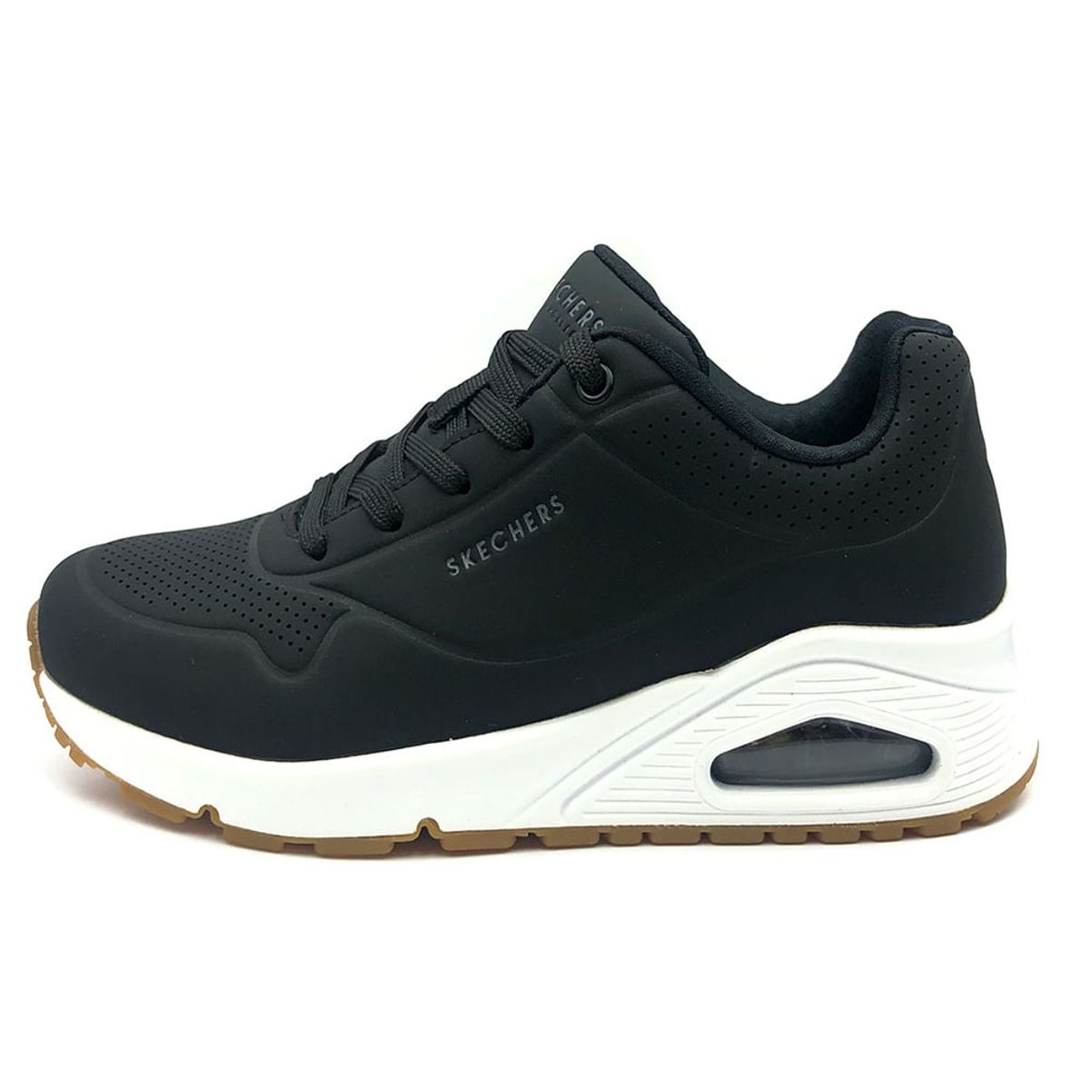 SKECHERS - Tenis Mujer Skechers Uno Stand On Air - Negro
