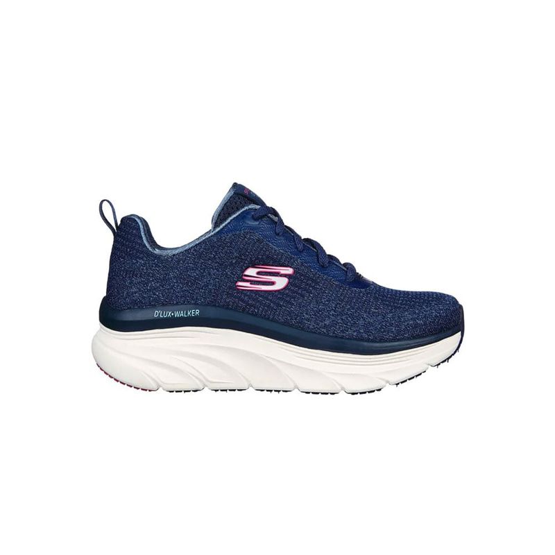 SKECHERS - Tenis Mujer Skechers D Lux Walker Daily Beauty - Azul