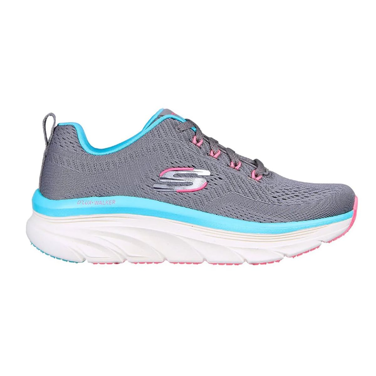 SKECHERS - Tenis Mujer Skechers Dlux Walked Fresh Finesse - Gris