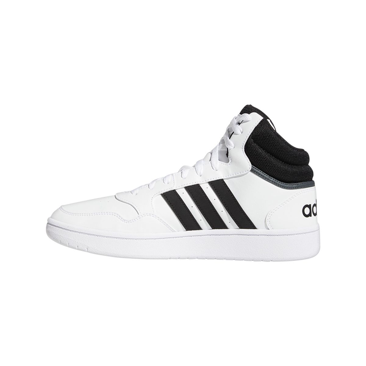 ADIDAS - Tenis Hombre Adidas Hoops 3.0 Corte Medio - Blanco
