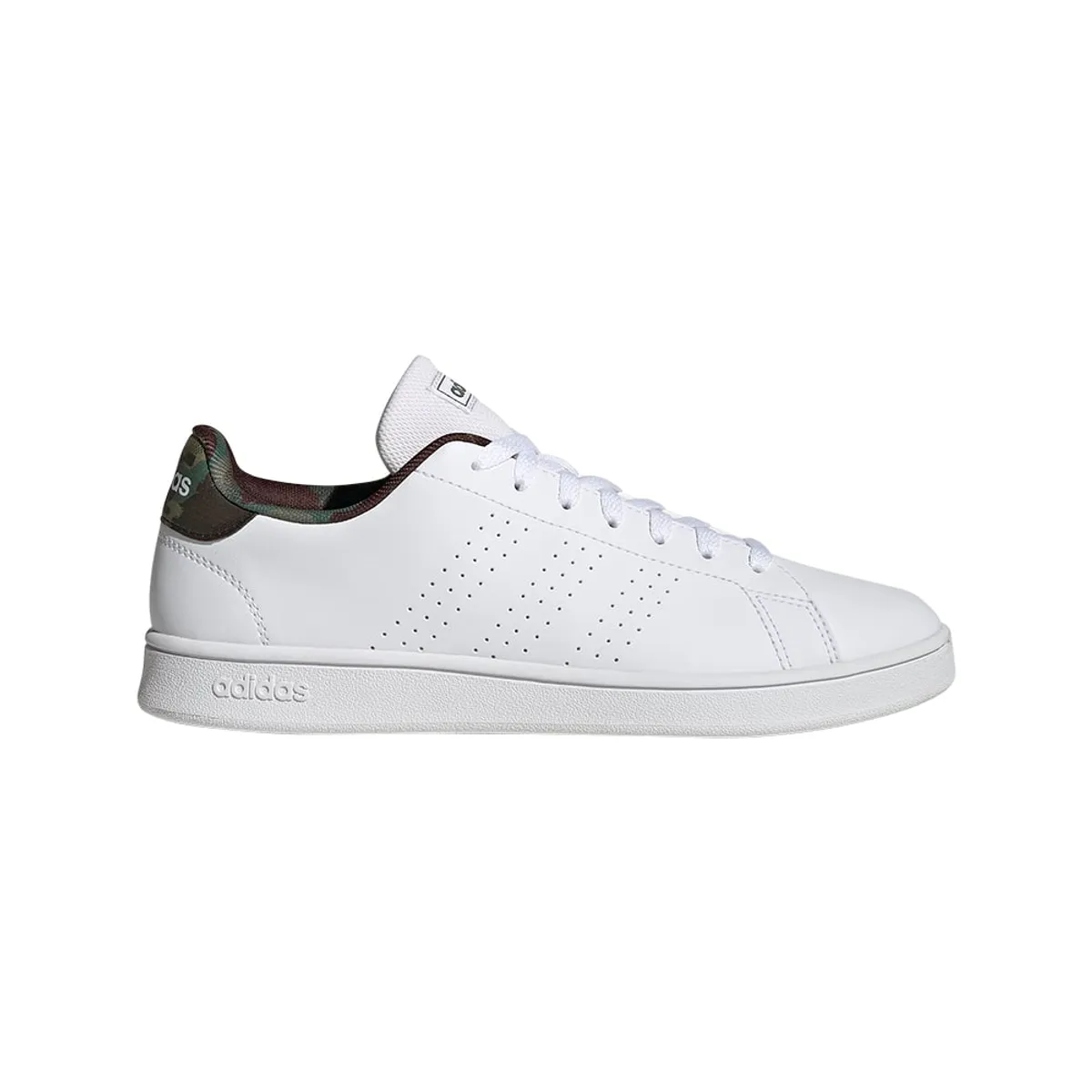 ADIDAS - Tenis Hombre Adidas Advantage - Blanco-Verde