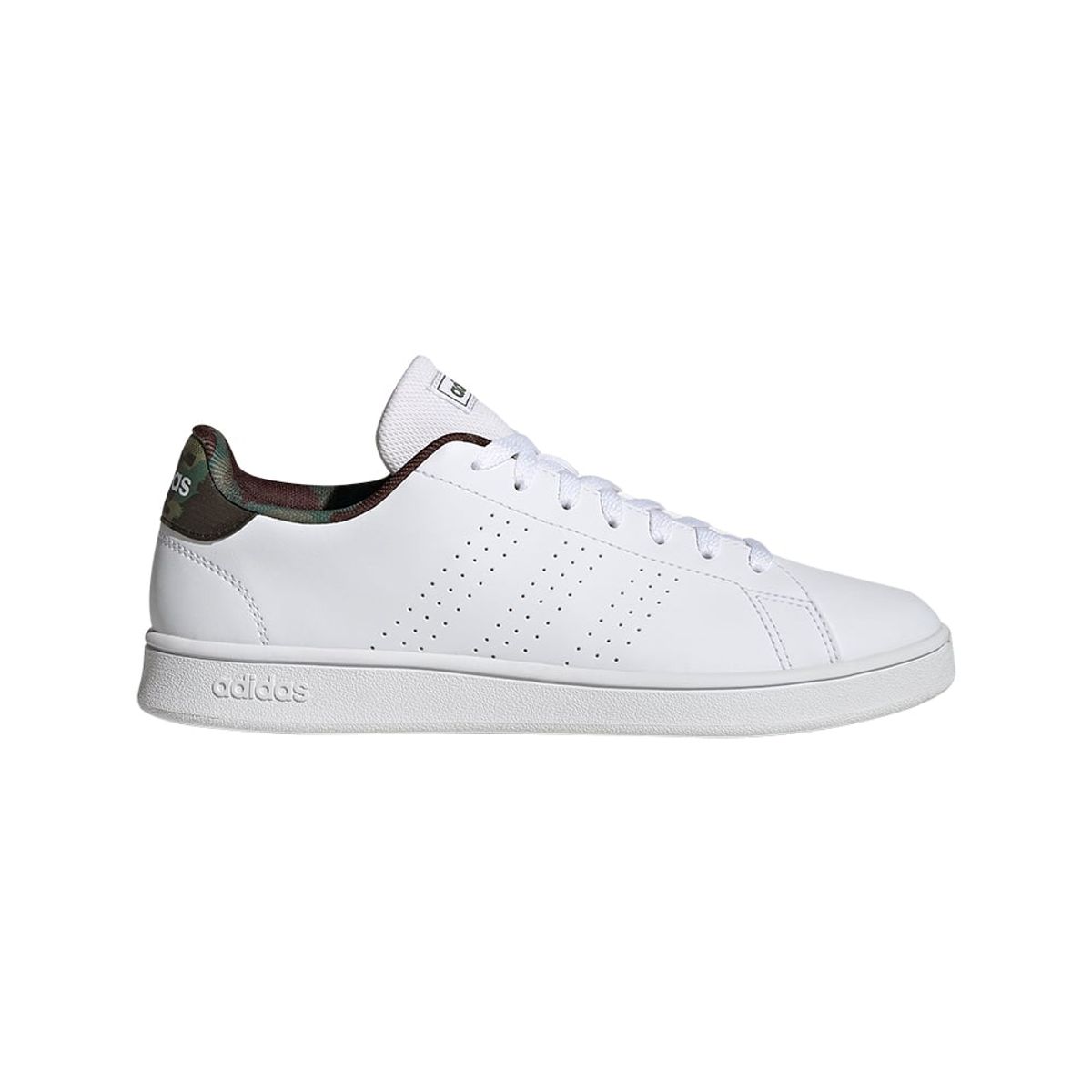 ADIDAS - Tenis Hombre Adidas Advantage - Blanco-Verde