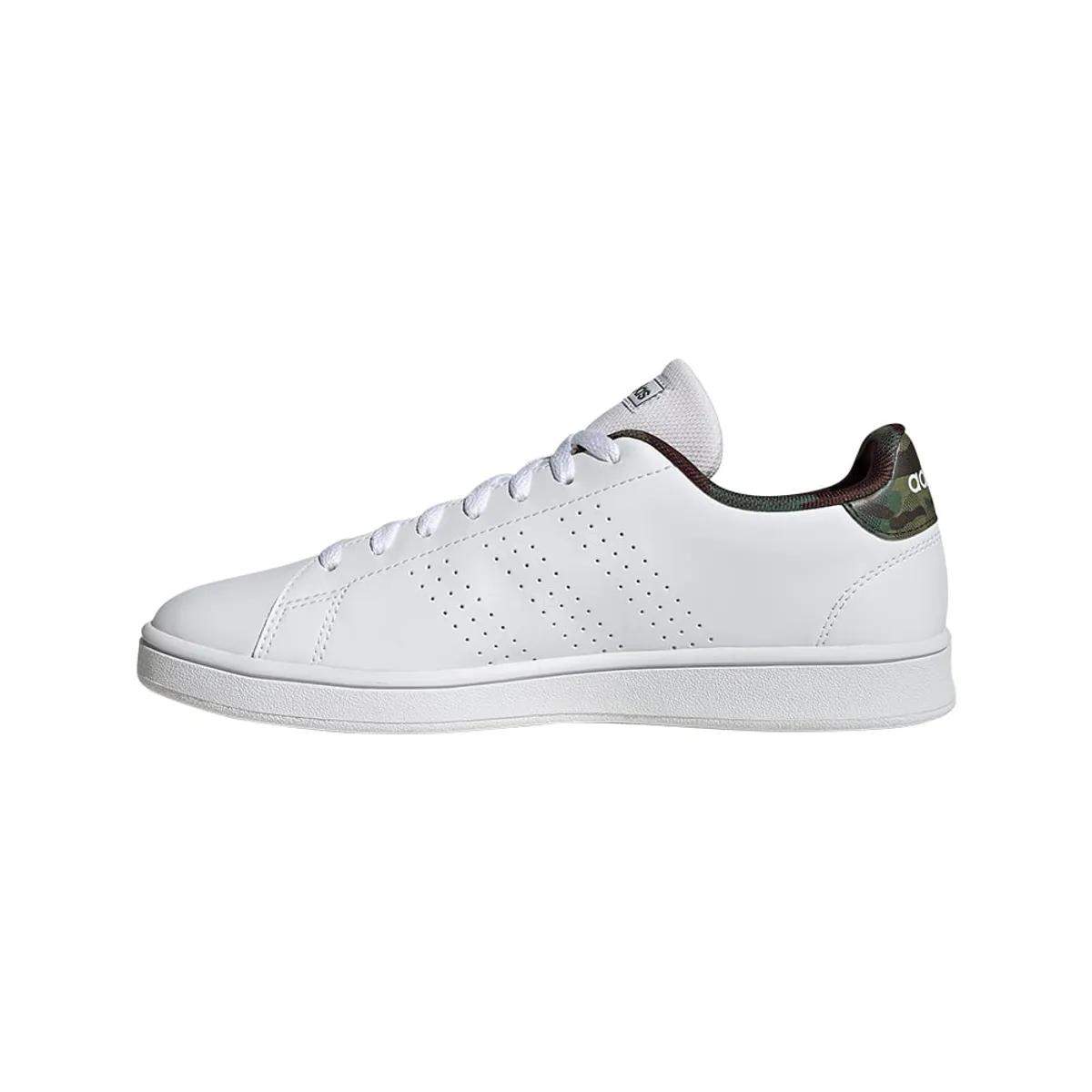 ADIDAS - Tenis Hombre Adidas Advantage - Blanco-Verde
