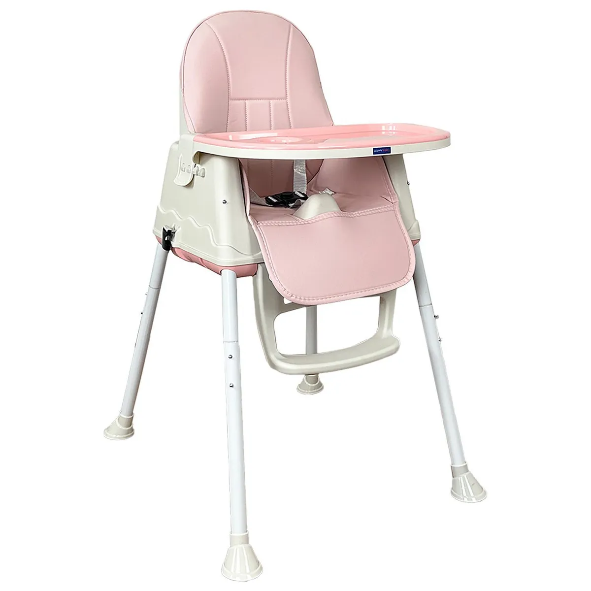 HAPPY BABY - Silla comedor bebe 4en1 Happy Baby Zoe Rosa