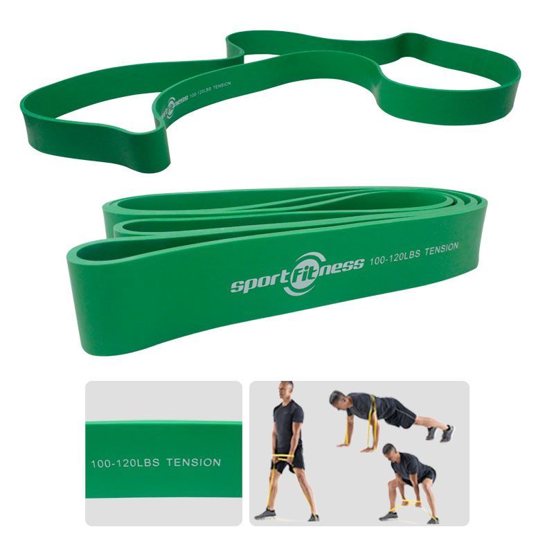 SPORTFITNESS - BANDA ELASTICAS DE PODER VERDE SPORT FITNESS
