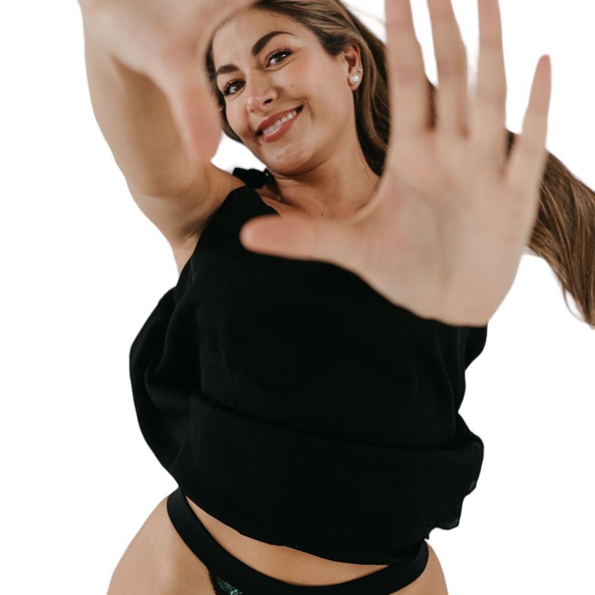 MOIS LINGERIE - Tanga Hilo En Encaje