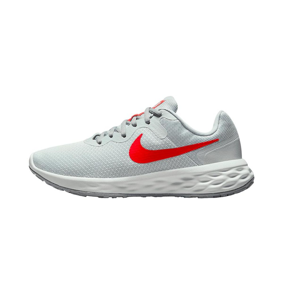 NIKE - Tenis Nike Revolution 6 Mujer-Gris Claro