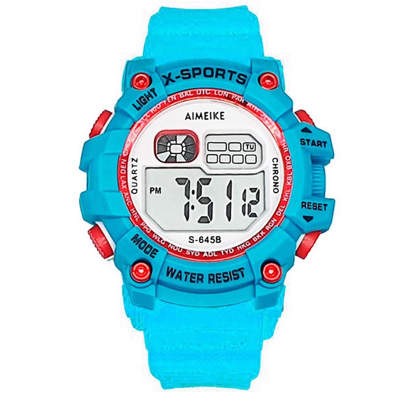 DAYOSHOP - Reloj Digital Resistente Al Agua Deportivo Luces  Estuche.