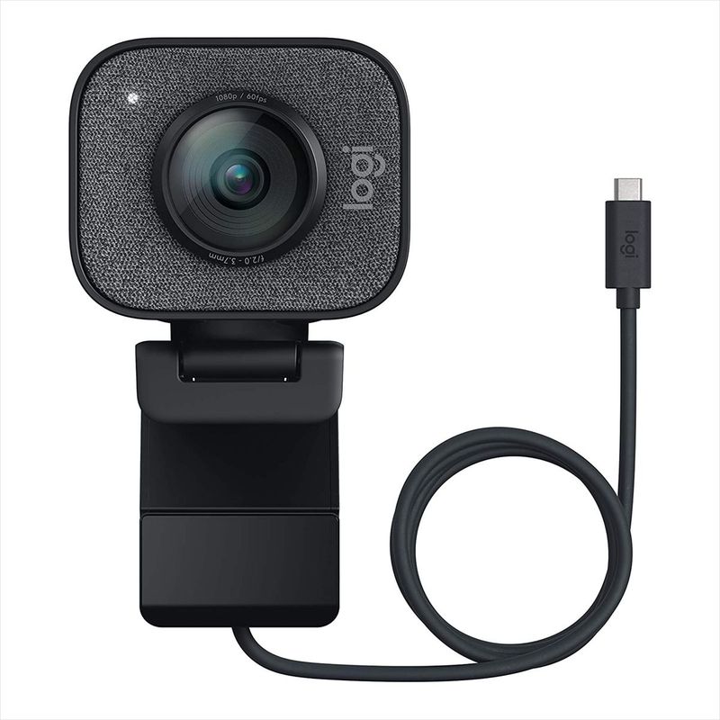 LOGITECH - Logitech Streamcam Plus Webcam HD  Streaming Full HD 1080p  60fps