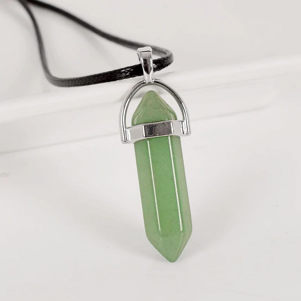 DAYOSHOP - Collar Cuarzo Jade Mas Estuche