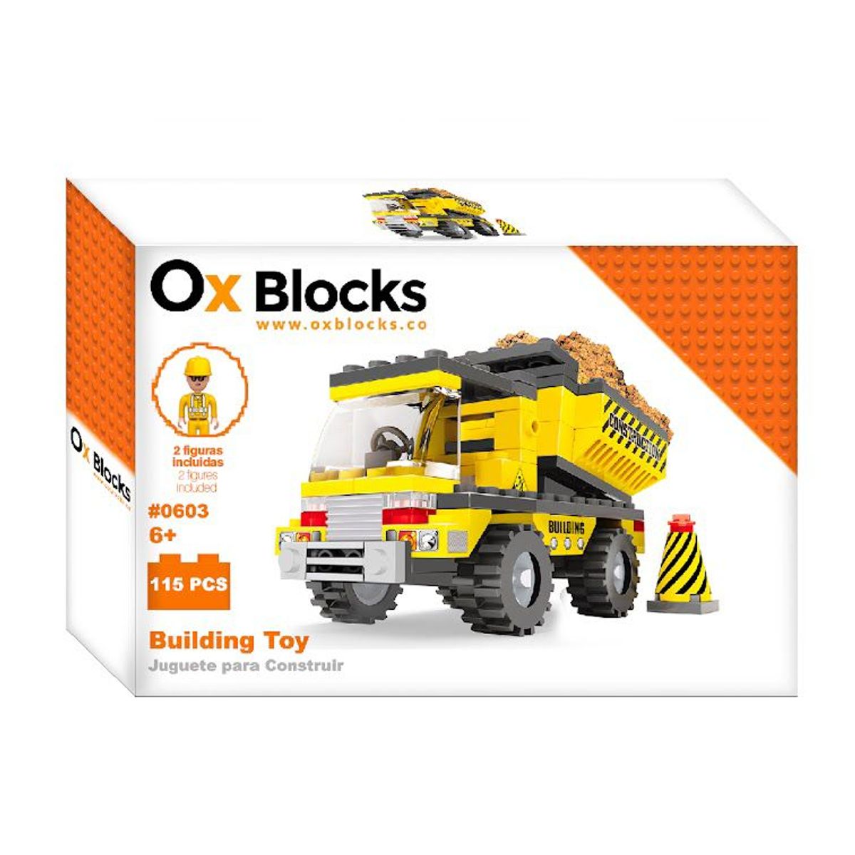 OX BLOCKS - OX Construction - Juguete Para Construir OX Blocks 0603