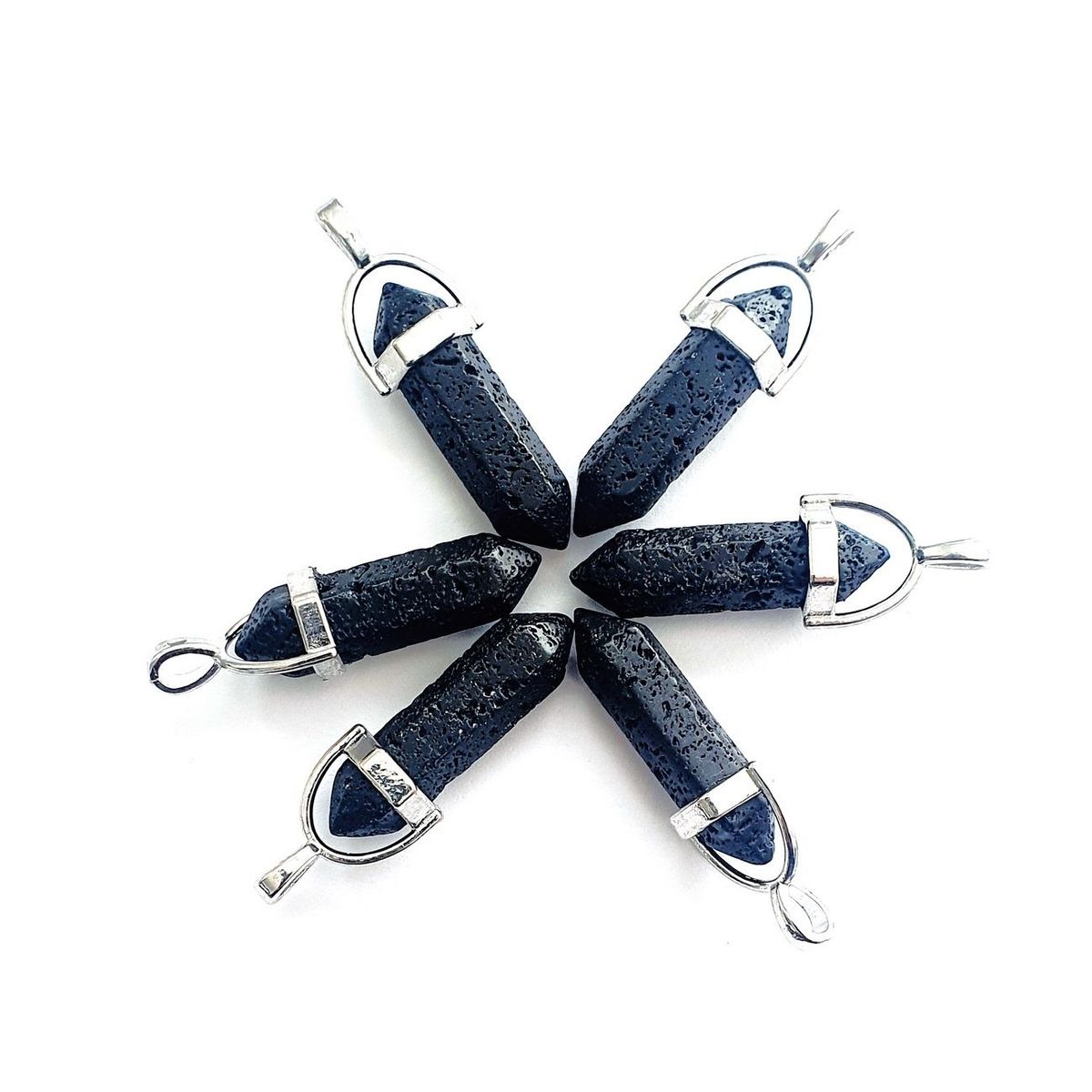 DAYOSHOP - Collar Cuarzo Volcanico Mas Estuche