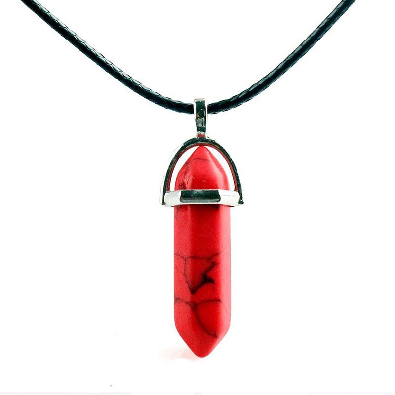 DAYOSHOP - Collar Cuarzo Jaspe Mas Estuche