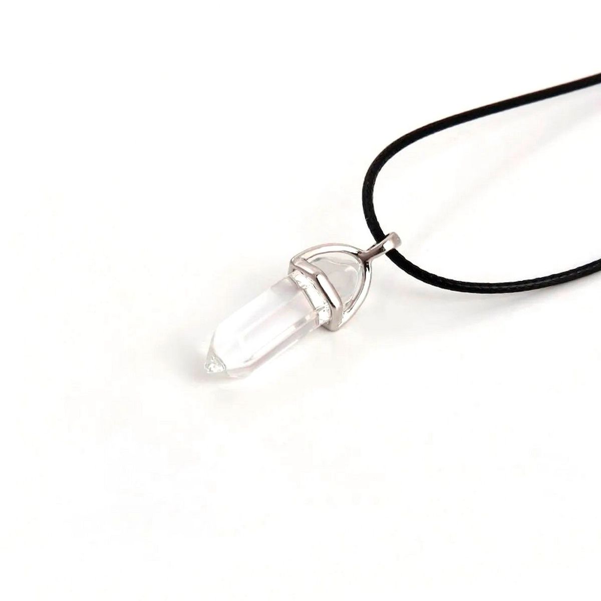 DAYOSHOP - Collar Cuarzo Cristal Mas Estuche