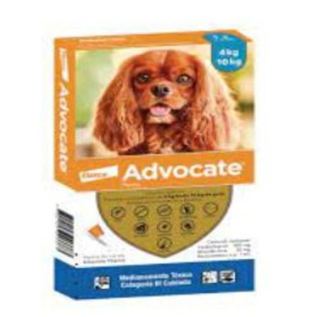 BAYER - Advocate  pipeta antiparasitario  perros 4 - 10kg