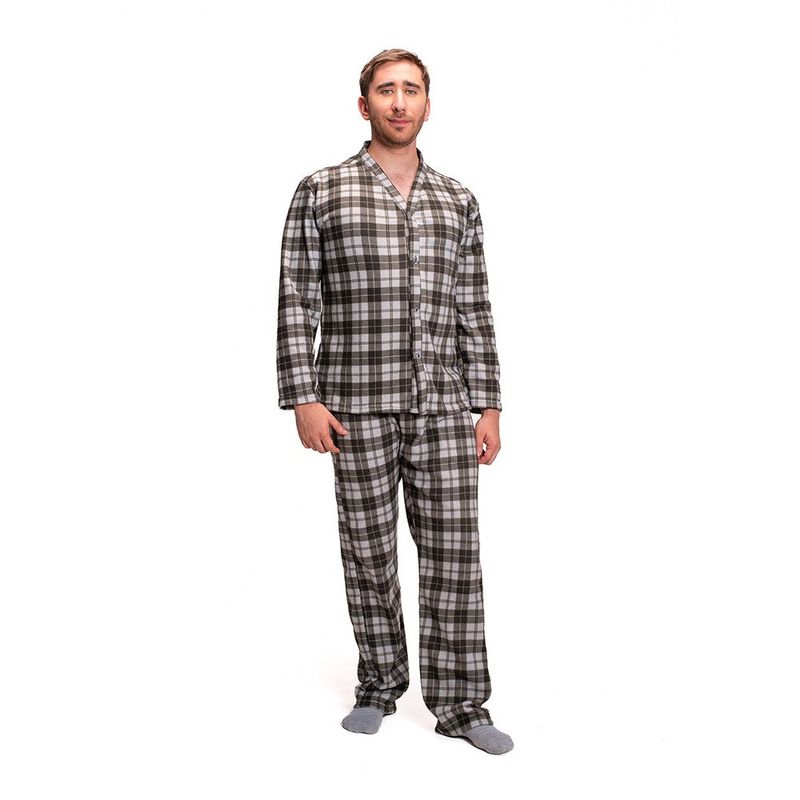 ROMANELLA - Pijama térmica para hombre romanella arturo-Gris
