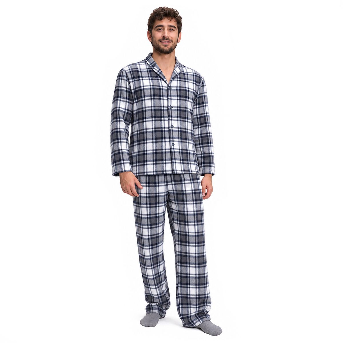 ROMANELLA - Pijama térmica para hombre romanella arturo-Gris