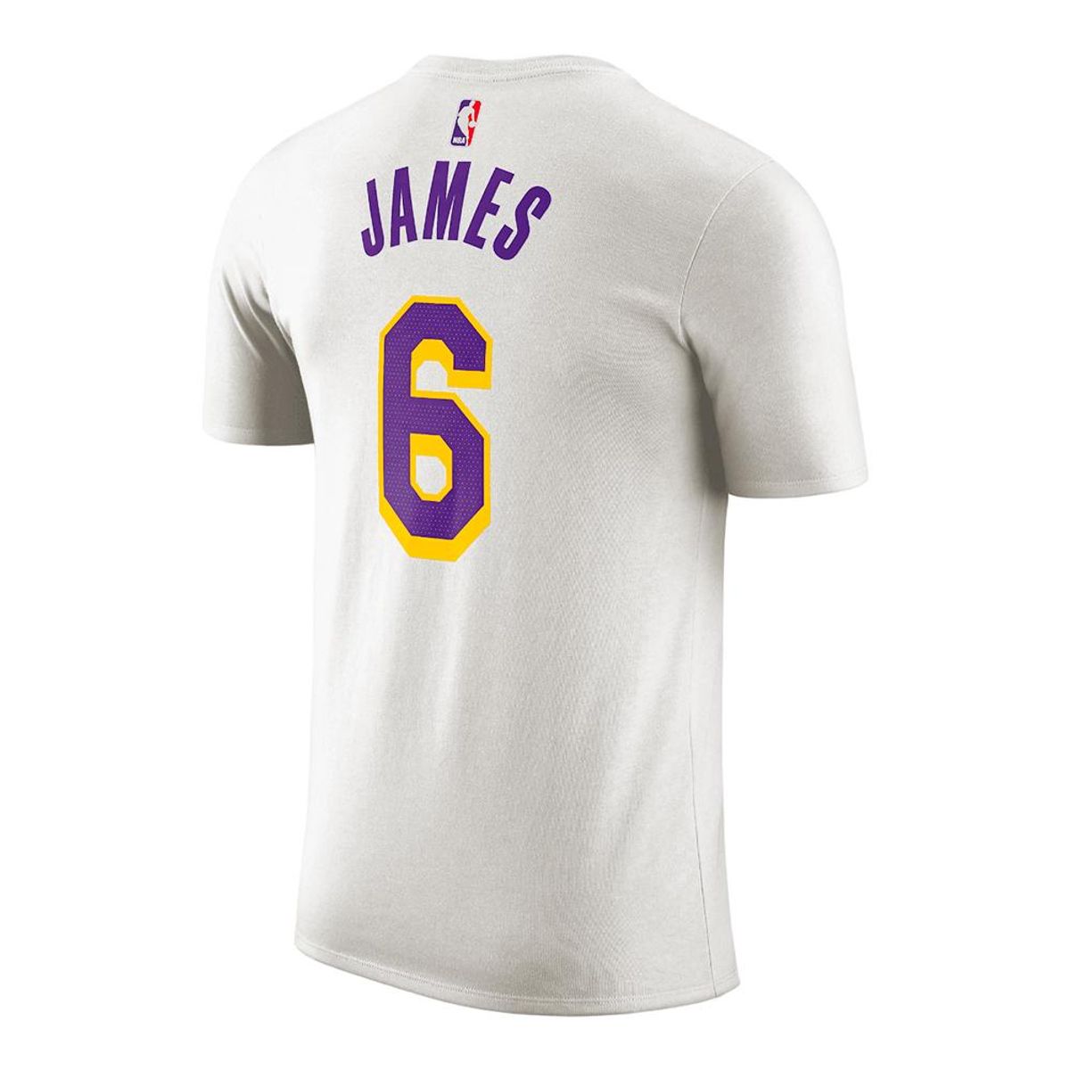 NIKE - Camiseta Nike Los Angeles Lakers-Blanco