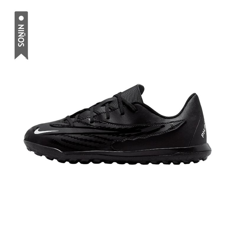 NIKE - Zapatillas Nike Phantom Gx Club Turf Gs Niños-Negro
