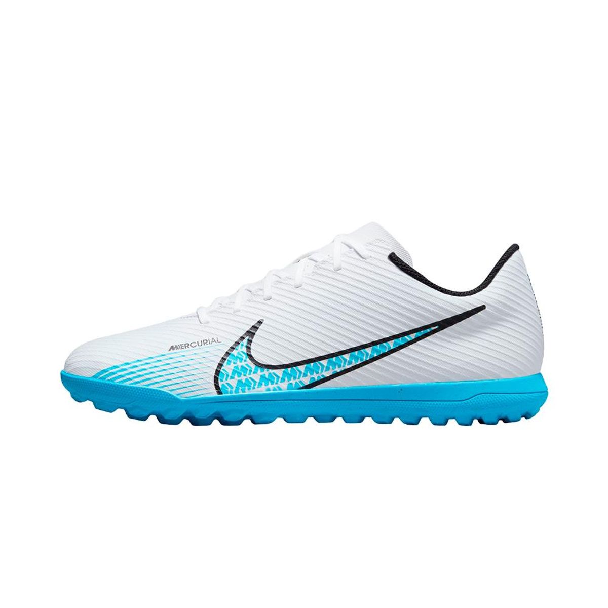 NIKE - Zapatillas Nike Vapor 15 Club Turf-Blanco/Azul
