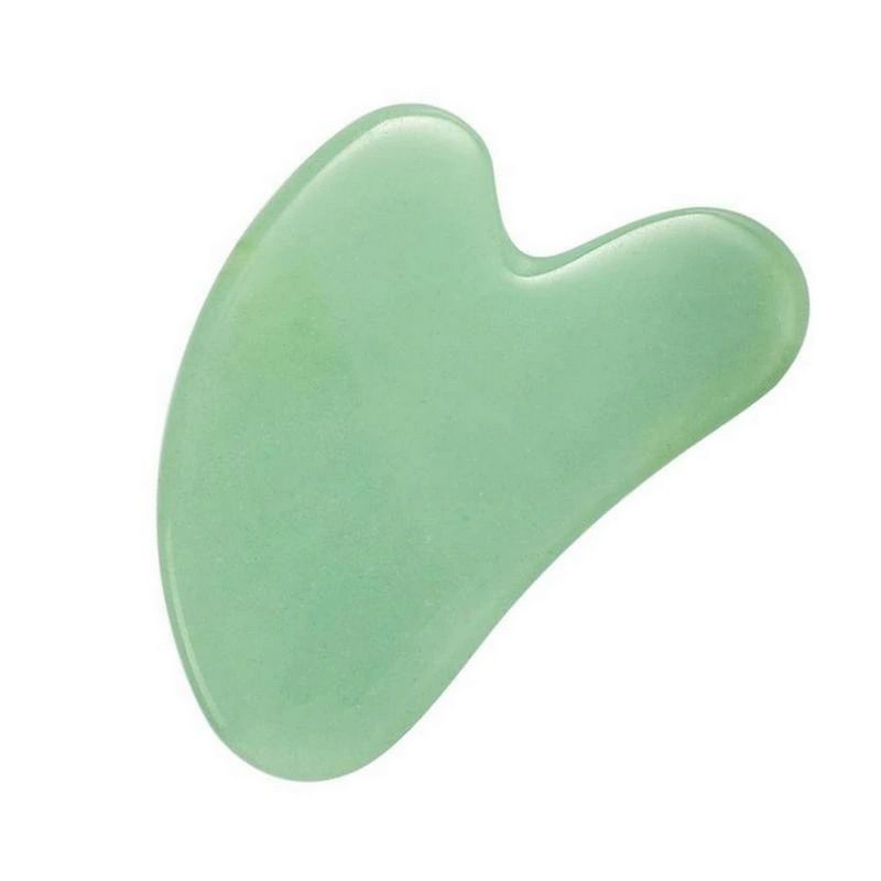 DAYOSHOP - Guasha Cuarzo Jade 100 Natural Masajeador Facial
