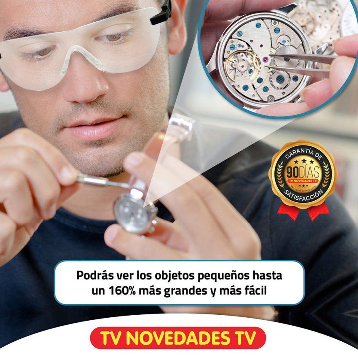 VIZMAXX - Lupas Tipo Gafas Manos Libres Vizmaxx Magnifying Glasses