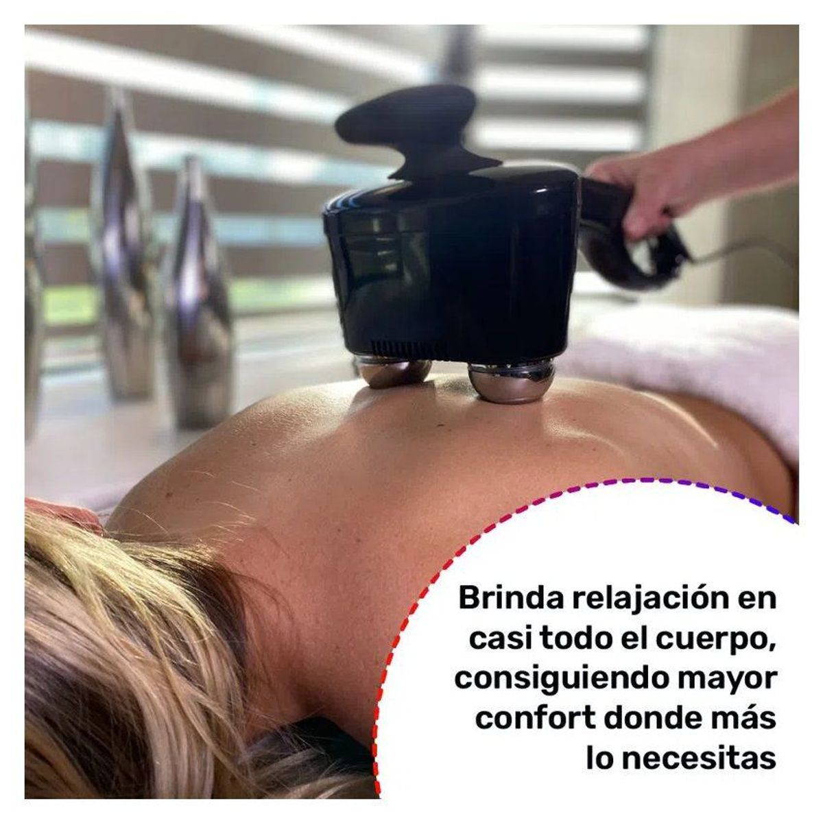 TV NOVEDADES - Masajeador corporal de frio y calor wave plus