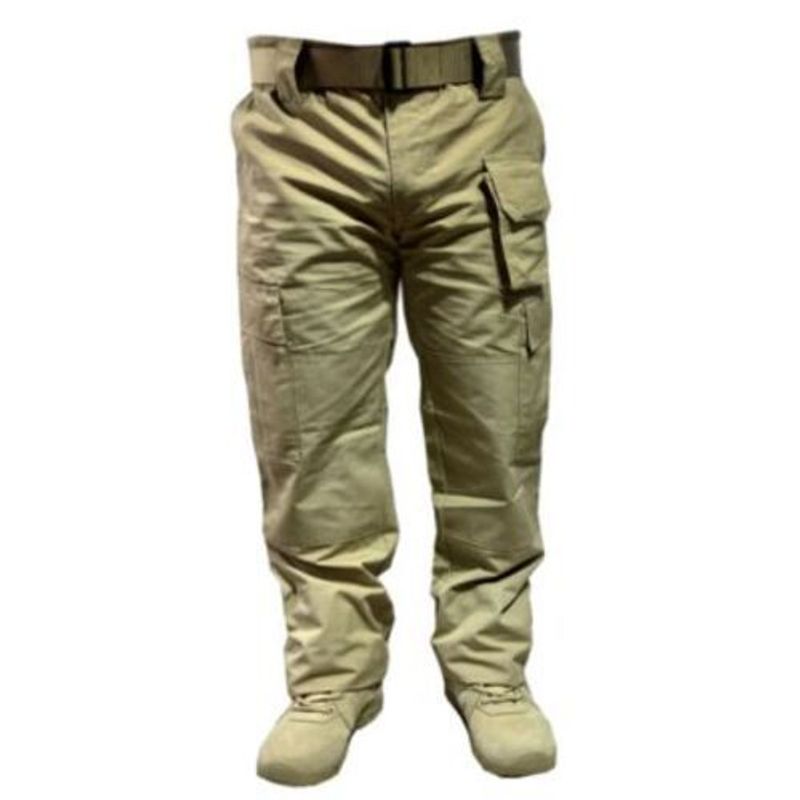 DESIERTO - Pantalón táctico desierto color kaki