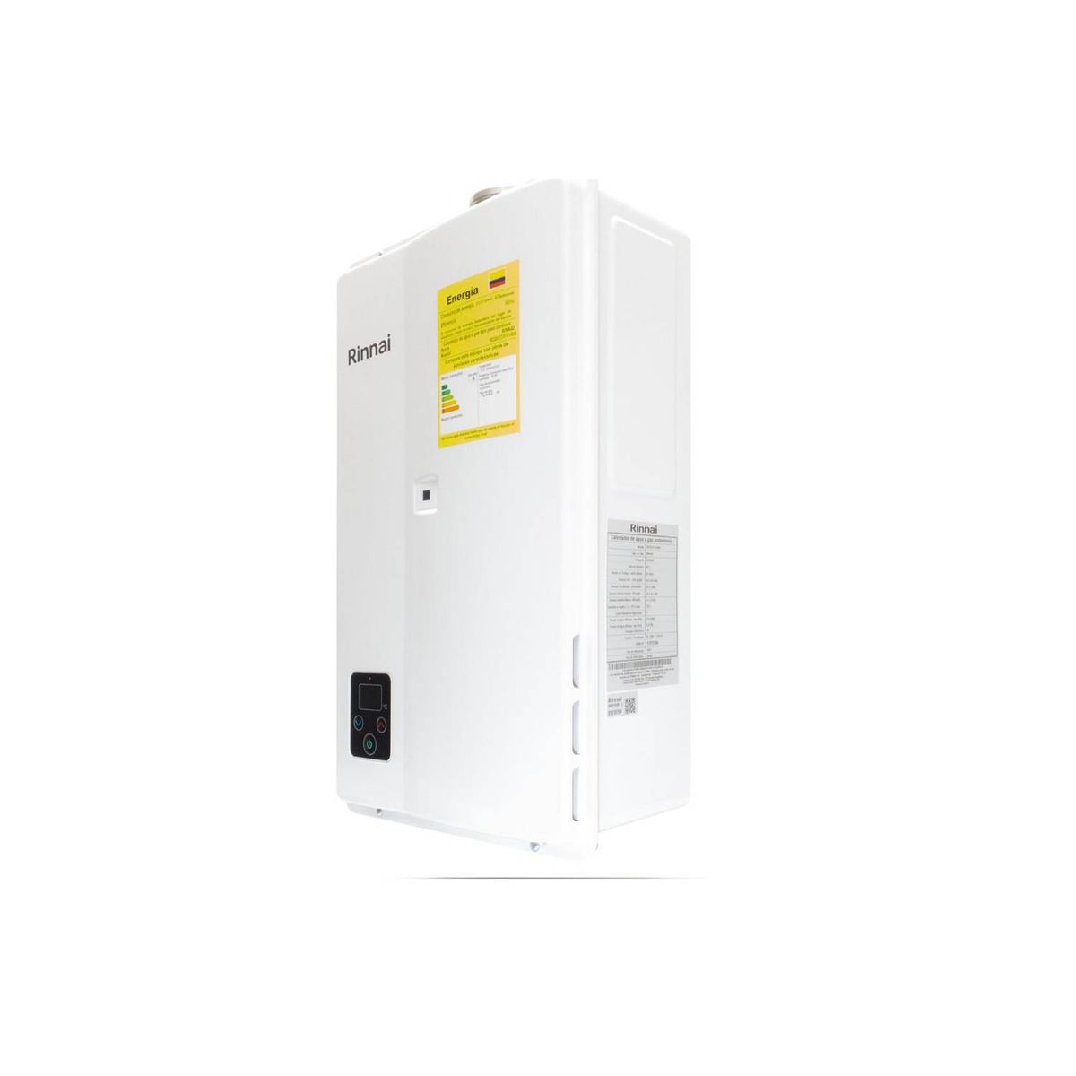 RINNAI - Calentador de paso agua 23 lts a gas propano- Rinnai- Blanco