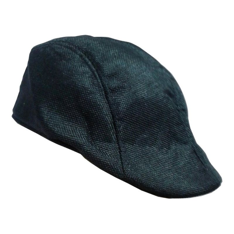 VELBROS - Boina Inglesa Hombre Mujer Sol Gorra Gorro Sombrero - Negro