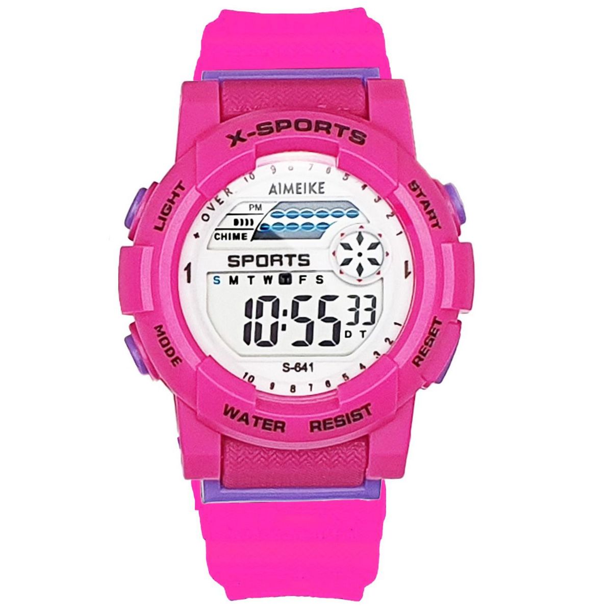 DAYOSHOP - Reloj Digital Resistente Al Agua 30 M Unisex Luces+ Estuche